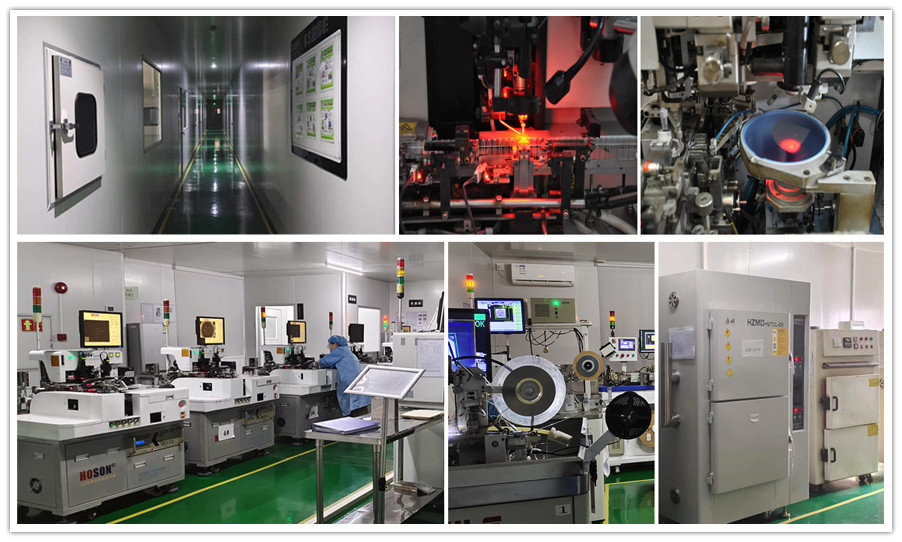 Dongguan Lanjin Optoelectronics Co., Ltd. कारखाना उत्पादन लाइन