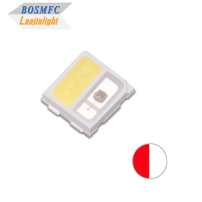 1W 3030 SMD एलईडी दो रंग लाल और सफेद, 150mA व्यावहारिक एलईडी डायोड