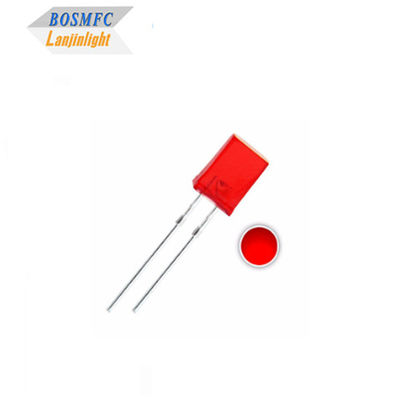 1.8V-2.4V एलईडी रेड थ्रू होल एलईडी 2x5x7 मिमी इंडोर लाइटिंग एलईडी डायोड
