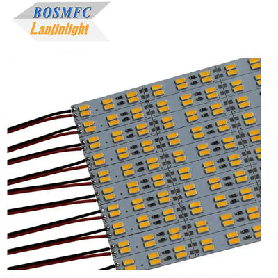 एल्यूमीनियम 4014 SMD एलईडी पीसीबीए कठोर पट्टी मोटाई 0.2-4 मिमी 144 एलईडी के साथ