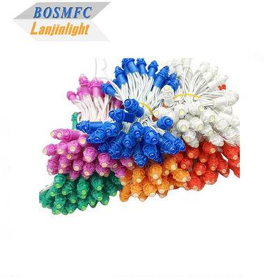 गर्म बिक्री Dc12v 9mm Ws2811 Ip68 जलरोधक पता करने योग्य एलईडी स्मार्ट पिक्सेल नोड एलईडी मॉड्यूल एलईडी लाइट स्ट्रिंग