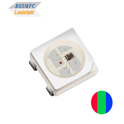 3.5V-5.5V 5050 आरजीबी एलईडी के साथ WS2812B आईसी बहु रंग टिकाऊ SK6812