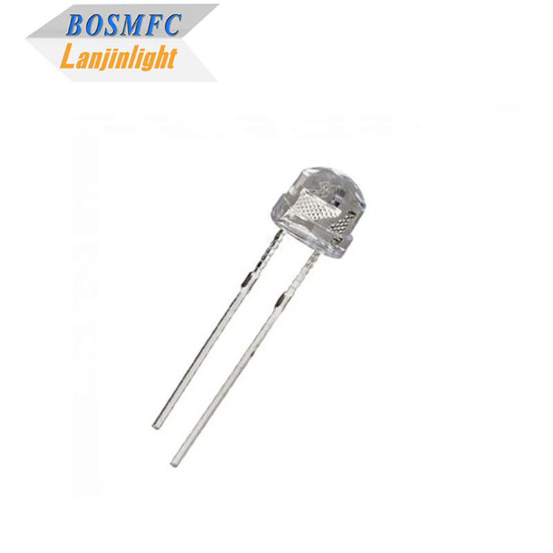 1.2V-1.5V 5 मिमी स्ट्रॉ हैट एलईडी लैंप डायोड F5 940nm नियंत्रक के लिए