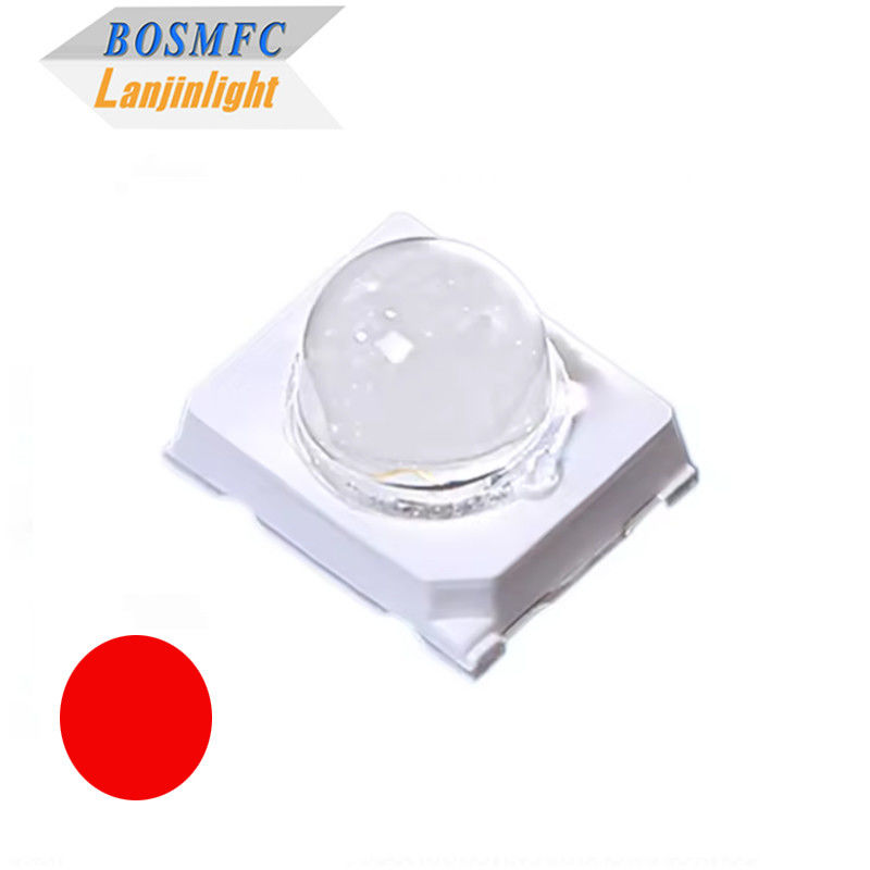 0.2W 0.5W 2835 SMD एलईडी चिप डोम लेंस 15 30 60 90 डिग्री, सपर ब्राइटनेस 10000mcd ट्रैफिक सिग्नल के लिए