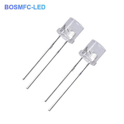 फ्लैट टॉप 5 मिमी आईआर एलईडी चिप 940nm 850nm धुआं सेंसर के लिए तरंग दैर्ध्य