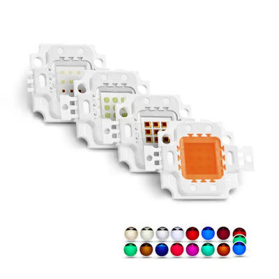 COB 10W इनडोर एलईडी ग्रो लाइट चिप सफेद लाल हरा नीला पीला पूर्ण स्पेक्ट्रम