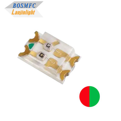 20mA मल्टीस्कैन द्वि रंगीन एलईडी एसएमडी 0805 लाल और हरा, बहु समारोह 2012 एलईडी चिप डायोड