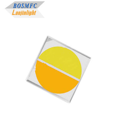 द्वि रंग 3030 एसएमडी एलईडी गर्म सफेद CCT2800K-3200K & ठंडा सफेद उत्सर्जक रंग