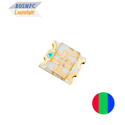 1206 आरजीबी एलईडी 20 एमए एंटी स्टैटिक 3216 टॉप माउंट मल्टी कलर एसएमडी एलईडी
