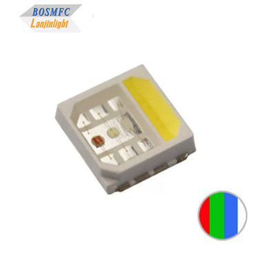 0.2W 0.8W 5054 SMD एलईडी आरजीबीडब्ल्यू चिप 2W 4W 5050 आरजीबी चिप प्रकाश