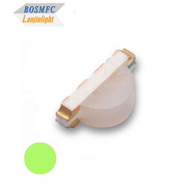 20mA स्थिर साइड व्यू एलईडी SMD 1206 ग्रीन 570nm रंग मल्टी फंक्शन