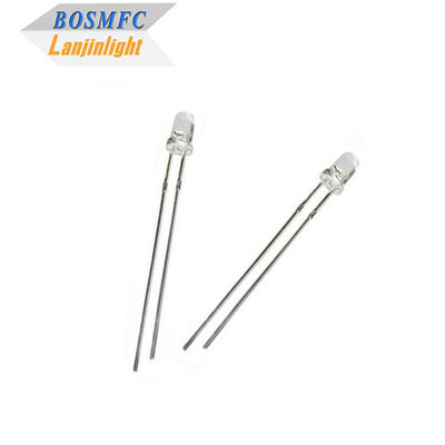 टिकाऊ 3 मिमी आईआर एलईडी चिप बहुउद्देश्यीय छेद के माध्यम से 940nm 850nm