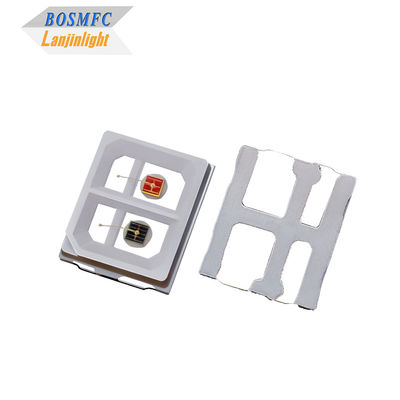 2835 SMD LED ट्राई-कलर लाल 660nm + नीला 460nm + IR 830nm संयुक्त चिप एलईडी लाइट ब्यूटी थेरेपी फेशियल लाइट के लिए