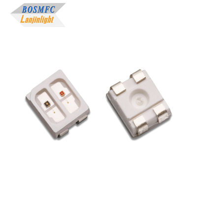 सौंदर्य चिकित्सा, सहक्रियात्मक त्वचा उपचार और दर्द से राहत के लिए डिज़ाइन किया गया 3528 SMD LED दोहरे रंग का लाल 620nm + 860nm अवरक्त प्रकाश।